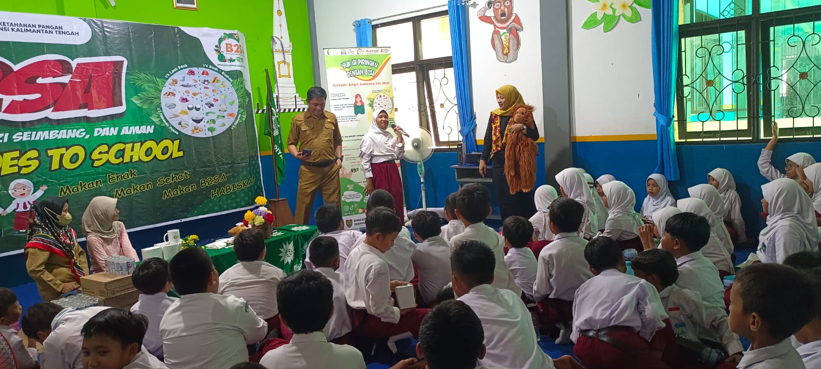 Hanpang Prov. Kalteng Adakan Sosialisasi B2SA Goes To School di SD Muhammadiyah