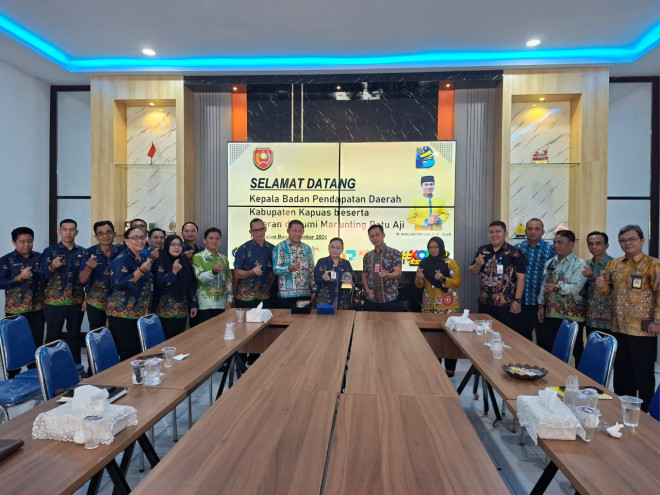 Bapenda Kapuas Kunjungi Kobar Pelajari Inovasi Optimalisasi PAD