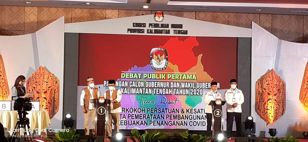 KPU Provinsi Kalimantan Tengah Gelar Debat Publik Pertama