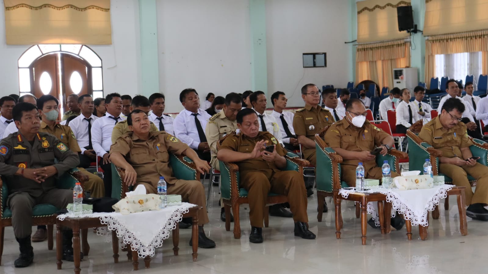 Bupati Gunung Mas Buka Pembekalan Kepala Desa Terpilih Hasil Pemilihan Tahun 2021 dan 2022 