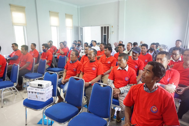 Tingkatkan Kapasitas SDM Nelayan, BPPP Banyuwangi Gelar Bimtek SKN di Kobar