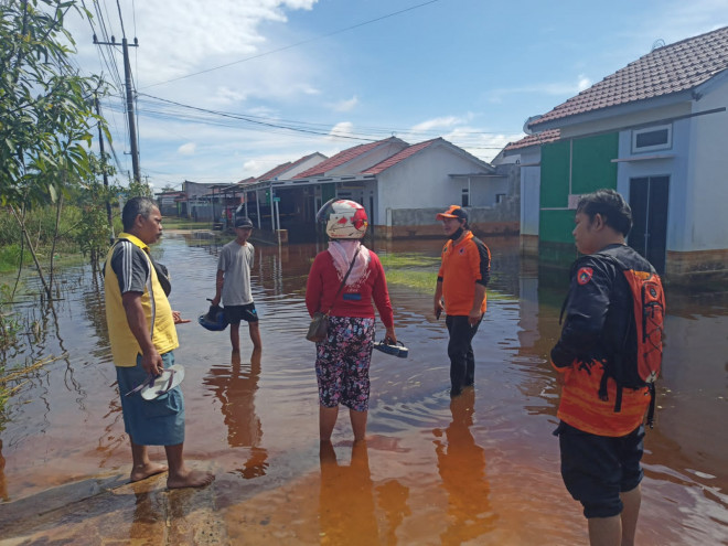 Beberapa Wilayah Kembali Terendam, BPBD Kobar Imbau Masyarakat Tetap Siap Siaga