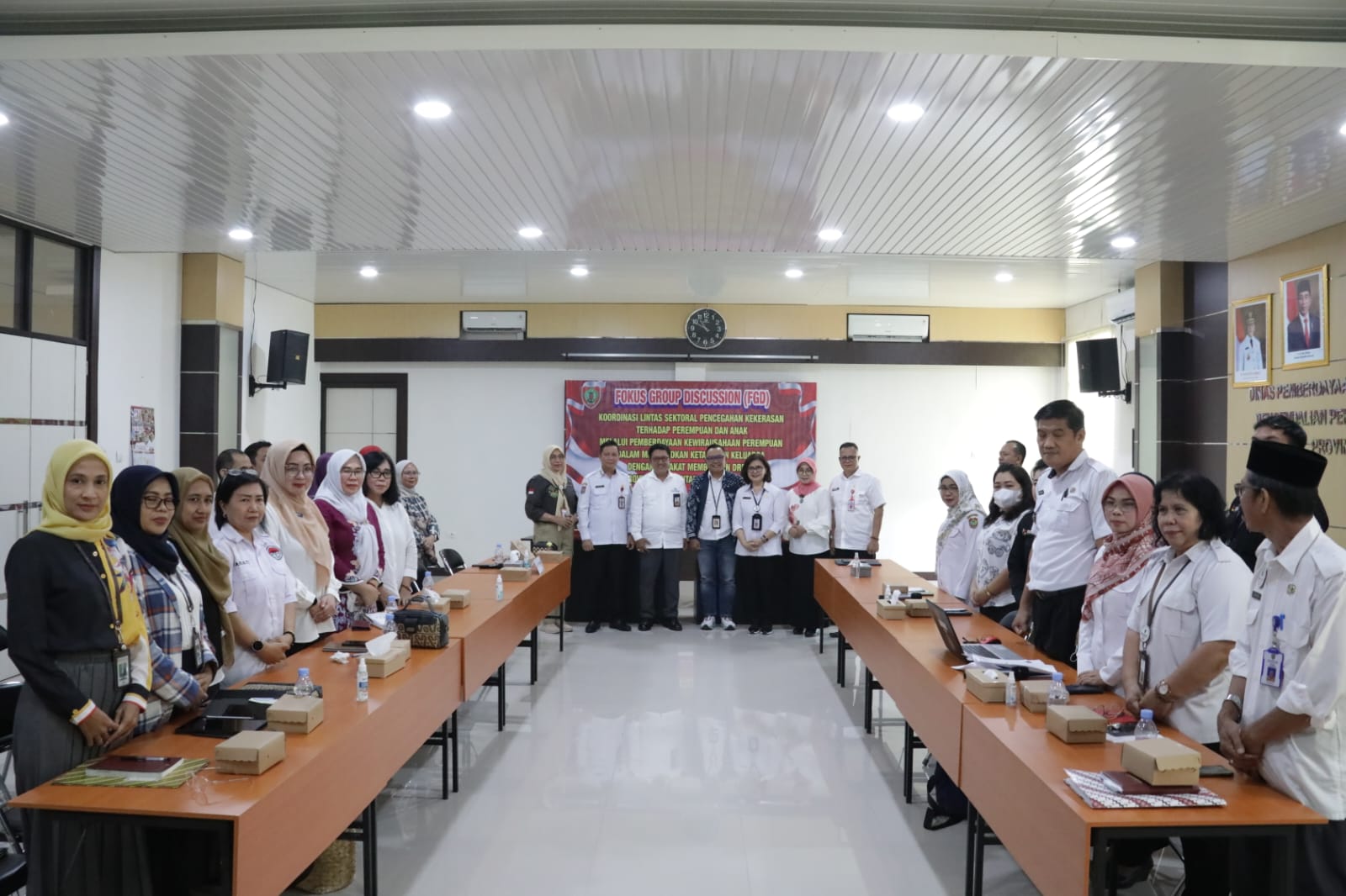 Wujudkan Ketahanan Keluarga, Pemprov. Kalteng Melalui DP3APPKB Gelar FGD Pemberdayaan Kewirausahaan Perempuan