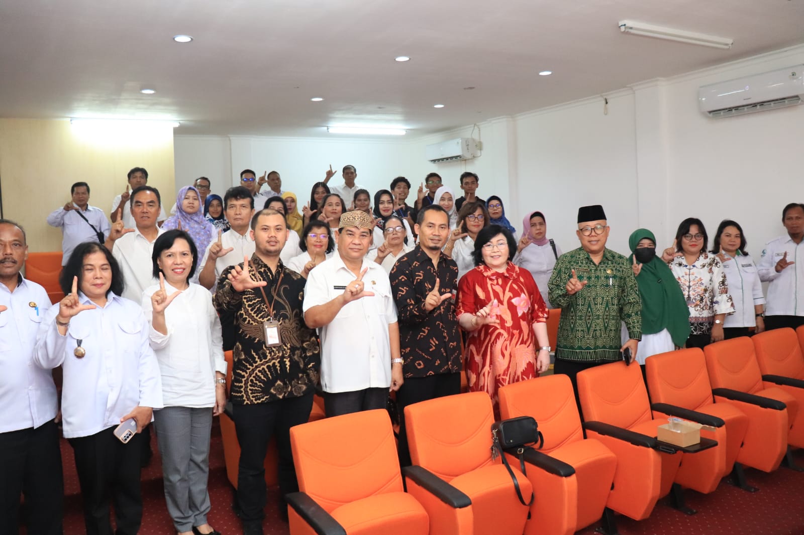 Dispursip Gelar Sosialisasi dan Peluncuran Satu Kartu Terintegrasi serta Informasi Layanan Perpustakaan Nasional di Prov. Kalteng