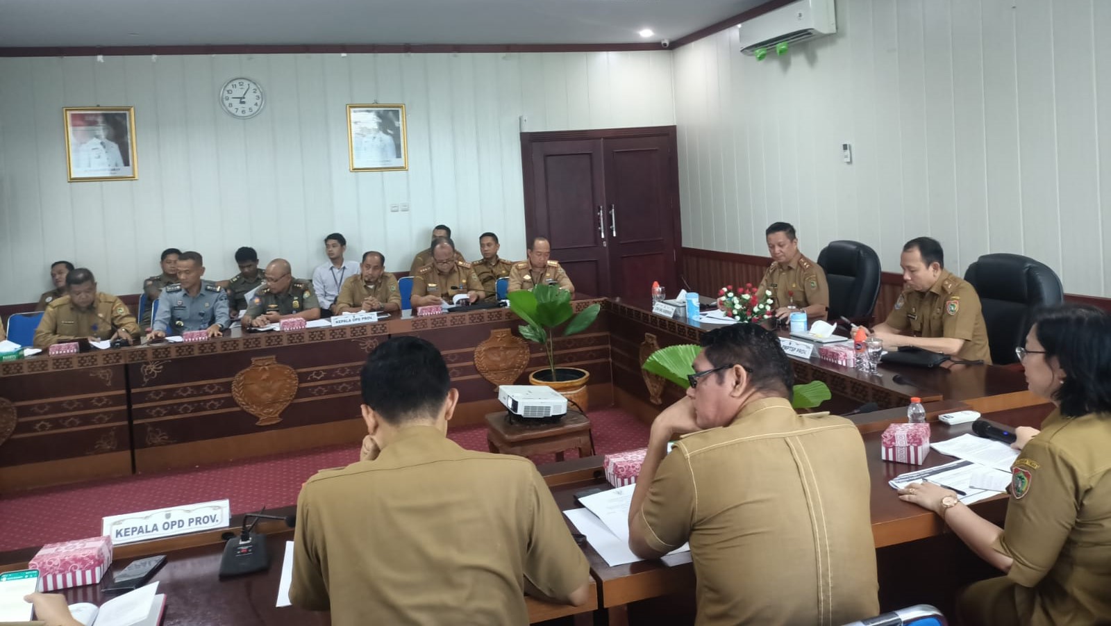 Ciptakan Iklim Investasi yang Baik, DPMPTSP Prov. Kalteng Gelar Rapat Koordinasi Pengawasan Perizinan Berusaha Berbasis Risiko Secara Terintegrasi dan Terkoordinasi di Kalteng