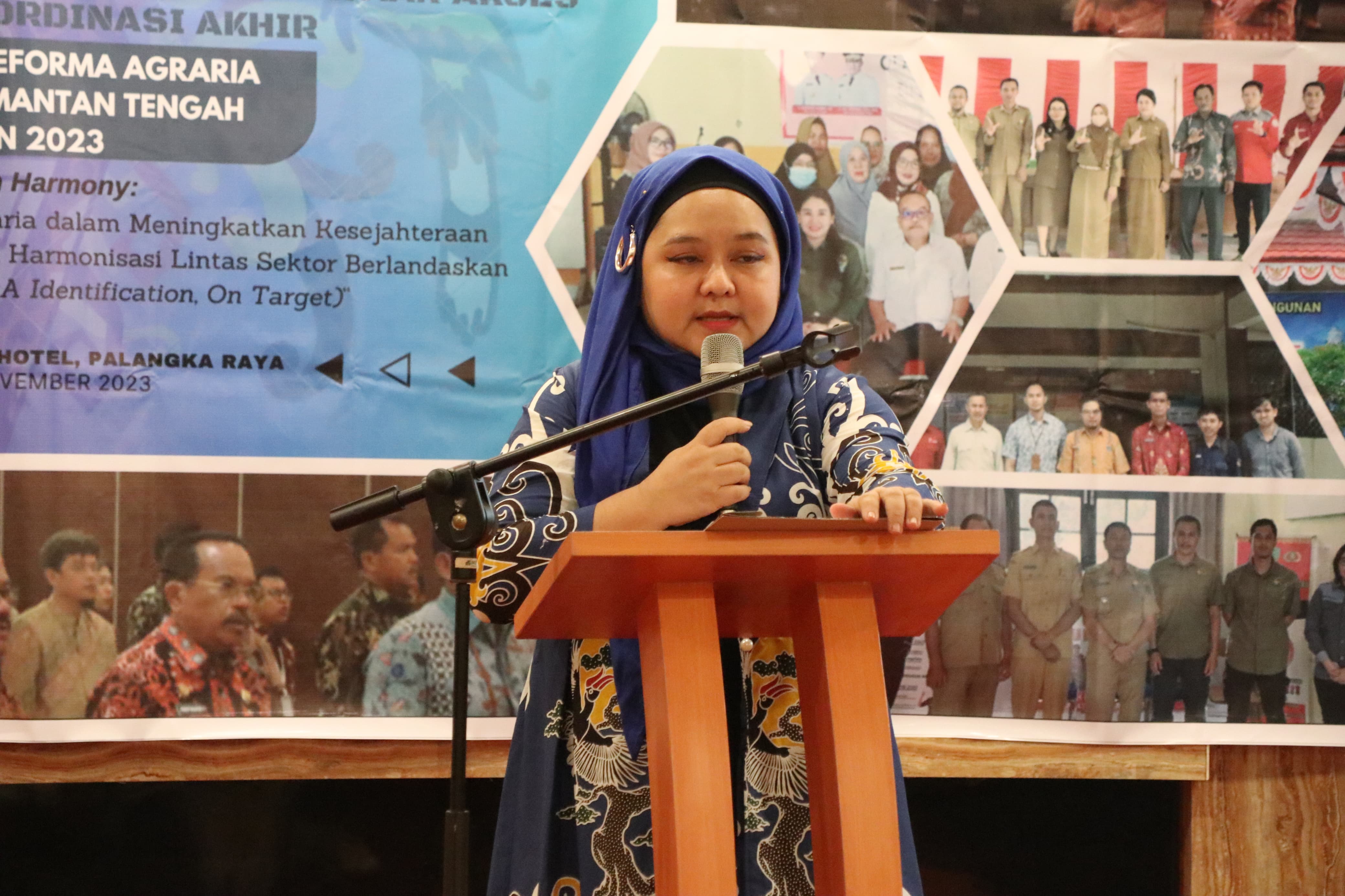 Sahli Gubernur Herson B. Aden Buka Rakor Akhir dan Integritas Penataan Aset dan Penataan Akses GTRA Provinsi Kalteng Tahun 2023