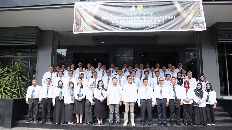Tingkatkan Kualitas SDM, Disbun Prov. Kalteng Ikuti Pelatihan Petugas Penilai Usaha Perkebunan