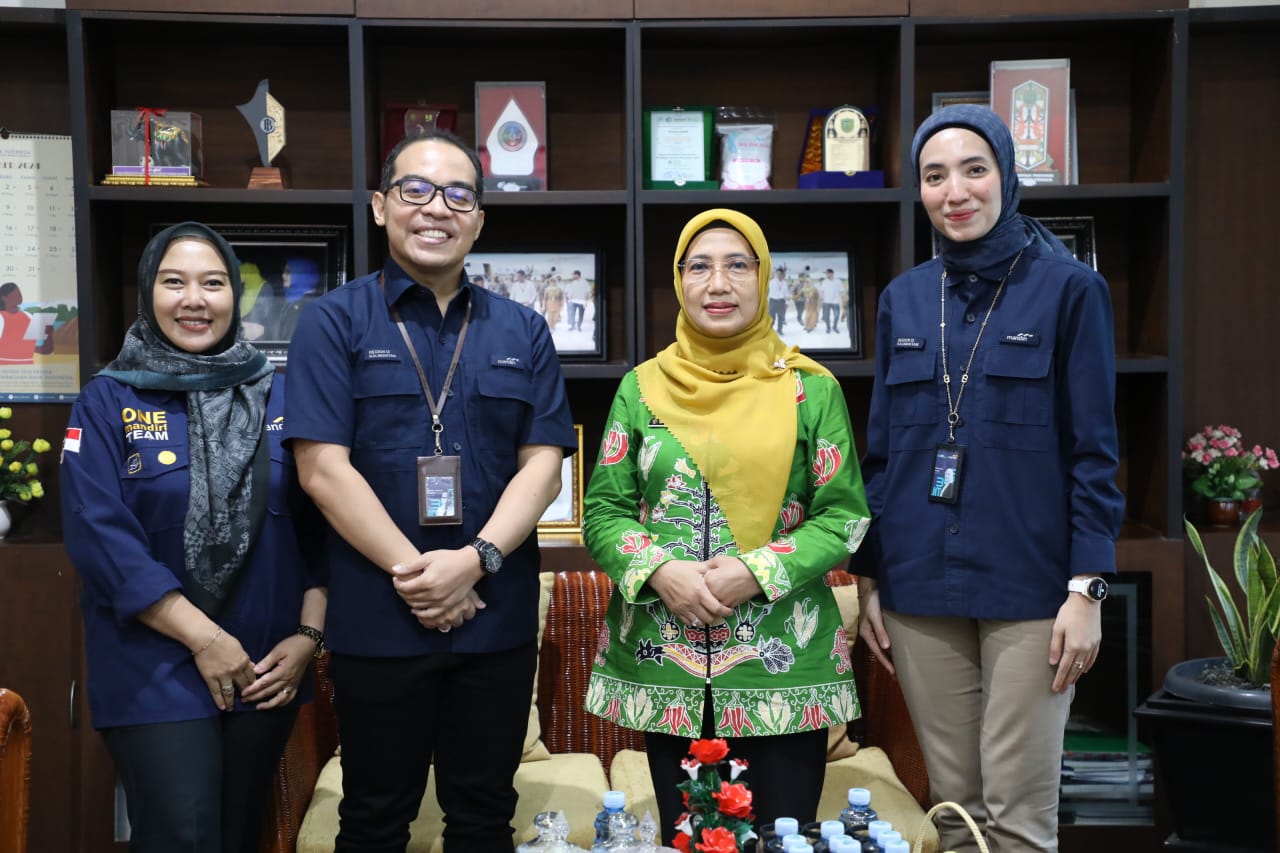 Sinergi Dinas TPHP Kalteng dan Bank Mandiri, Kerjasama Demi Ketahanan Pangan Kalteng