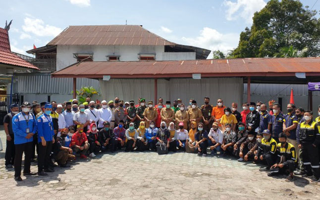 Dua Puluh Tiga Ormas Silaturahmi dengan Bupati dan Forkompinda Kobar