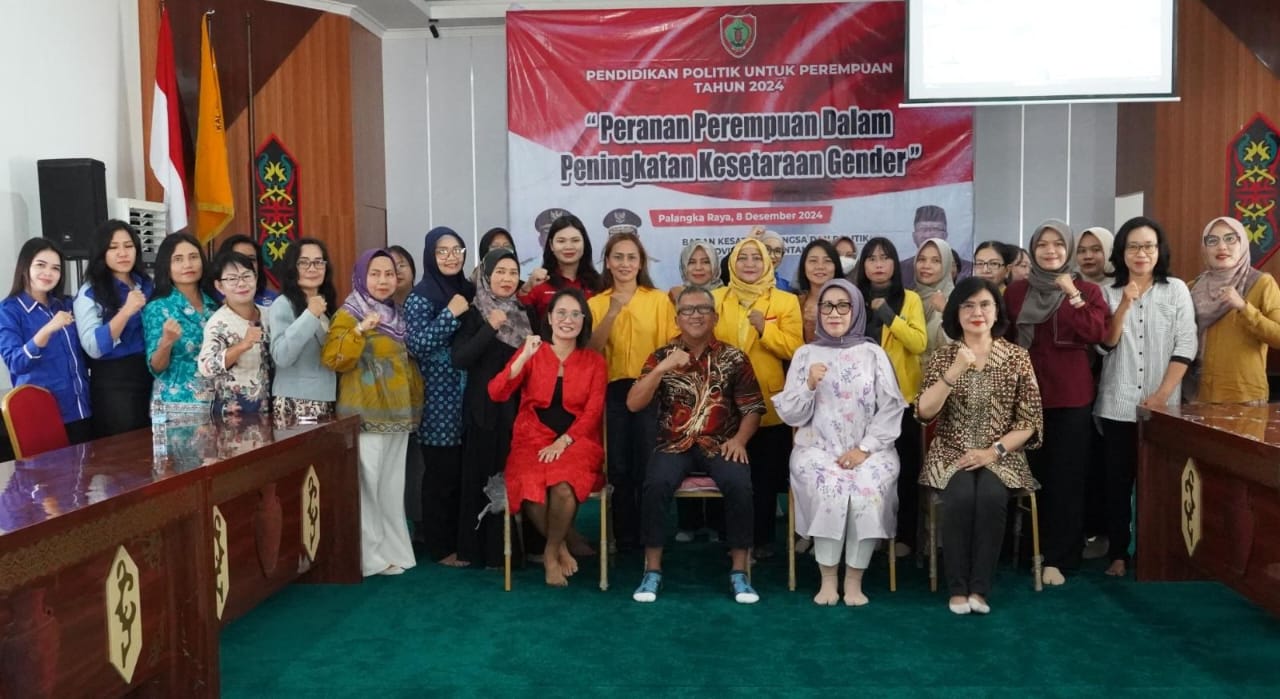 Plt Sekda M Katma F Dirun Buka Kegiatan Pendidikan Politik Untuk Perempuan Tahun 2024