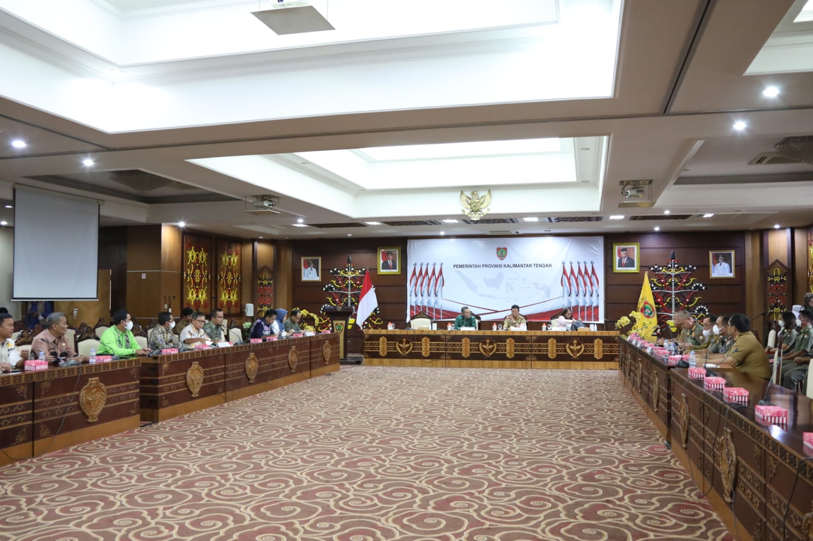Jalin Kerja Sama, Komisi I DPRD Prov. Kalsel Audiensi ke Pemprov. Kalteng