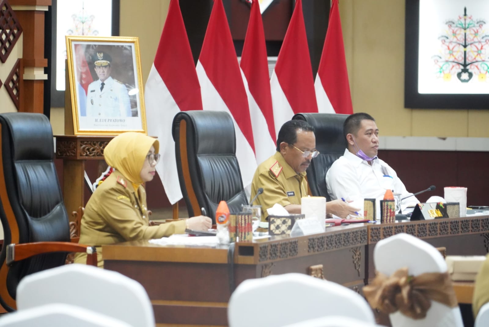 Sekda Nuryakin : Perkuat Koordinasi dan Komunikasi untuk Menekan Angka Inflasi di Kalteng