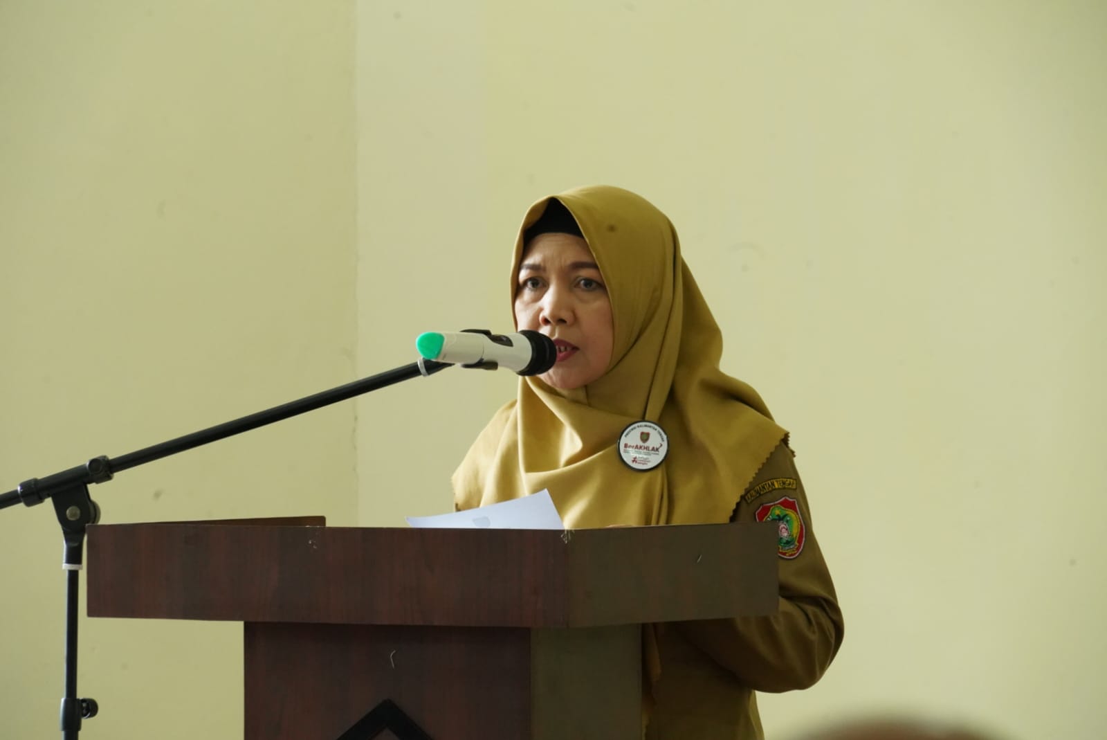 Asisten Ekbang Sri Widanarni Buka Workshop Rencana Aksi Daerah Perkebunan Kelapa Sawit Berkelanjutan