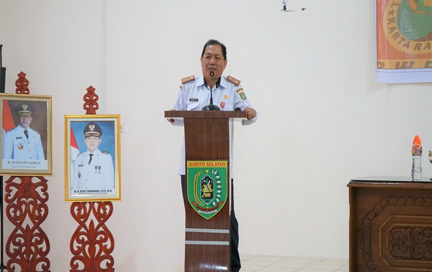 Pengukuhan PWRI dan KERTA Kabupaten Barito Selatan Masa Bakti 2024-2029