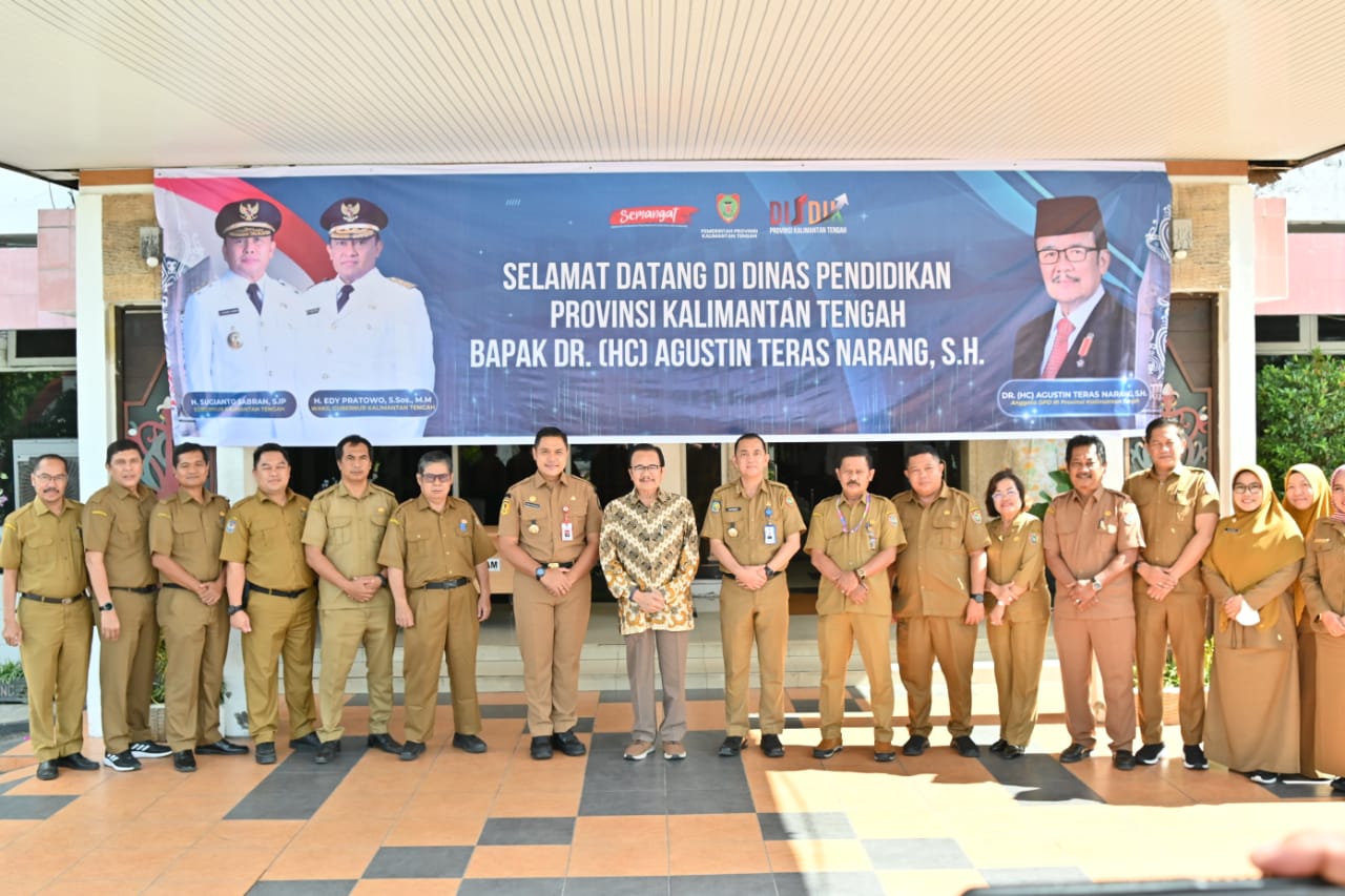 Teras Narang Apresiasi Program Sekolah Gratis dan Kuliah Gratis Gubernur Kalteng H. Sugianto Sabran
