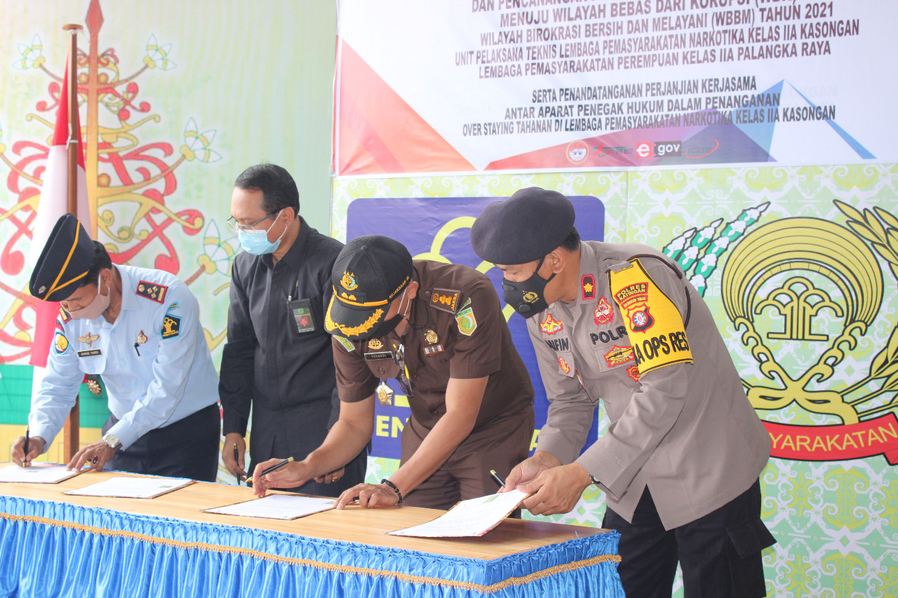 Lapas Kasongan Laksanakan Deklarasi Janji Kinerja
