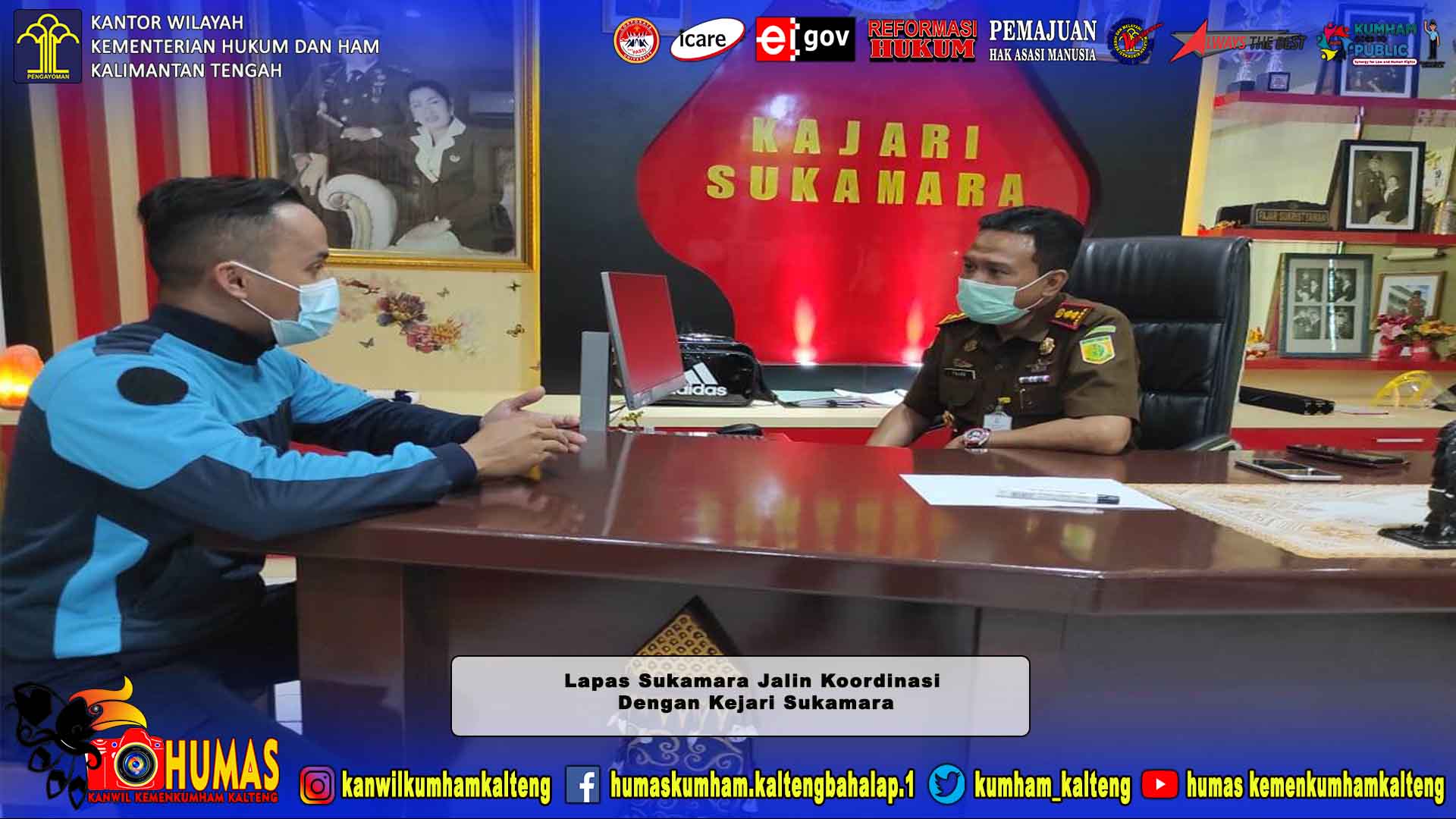 Lapas Sukamara Jalin Koordinasi Dengan Kejari Sukamara