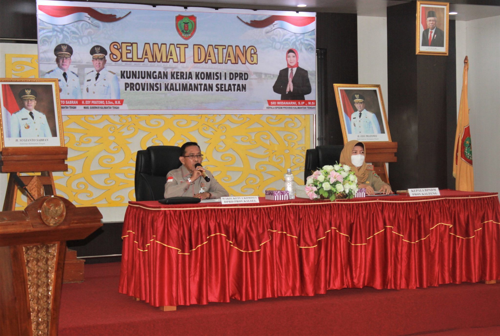 BPSDM Prov.Kalteng Terima Kunjungan Komisi I DPRD Kalsel 