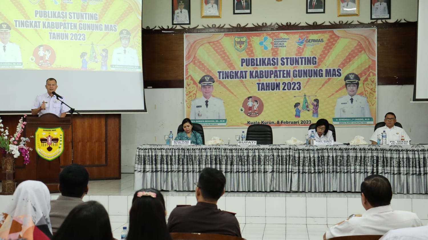 Pemerintah Kabupaten Gunung Mas Gelar Kegiatan Publikasi Stunting Tahun 2023 