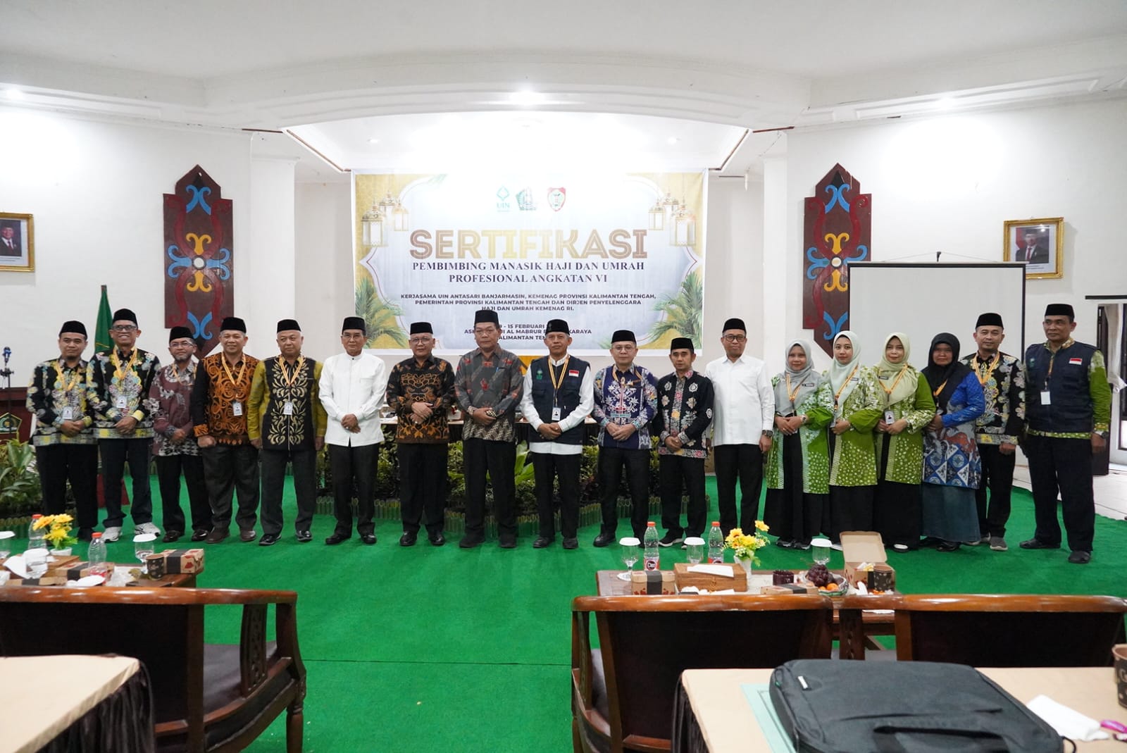 Plh Sahli Gubernur Pemkumpol Suharno Hadiri Pembukaan Sertifikasi Pembimbing Manasik Haji dan Umrah Profesional Angkatan VI   