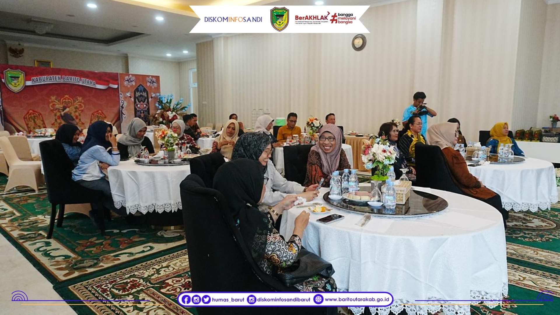 Sambut Bulan Suci Ramadan, TP PKK Barito Utara Gelar Ramah Tamah