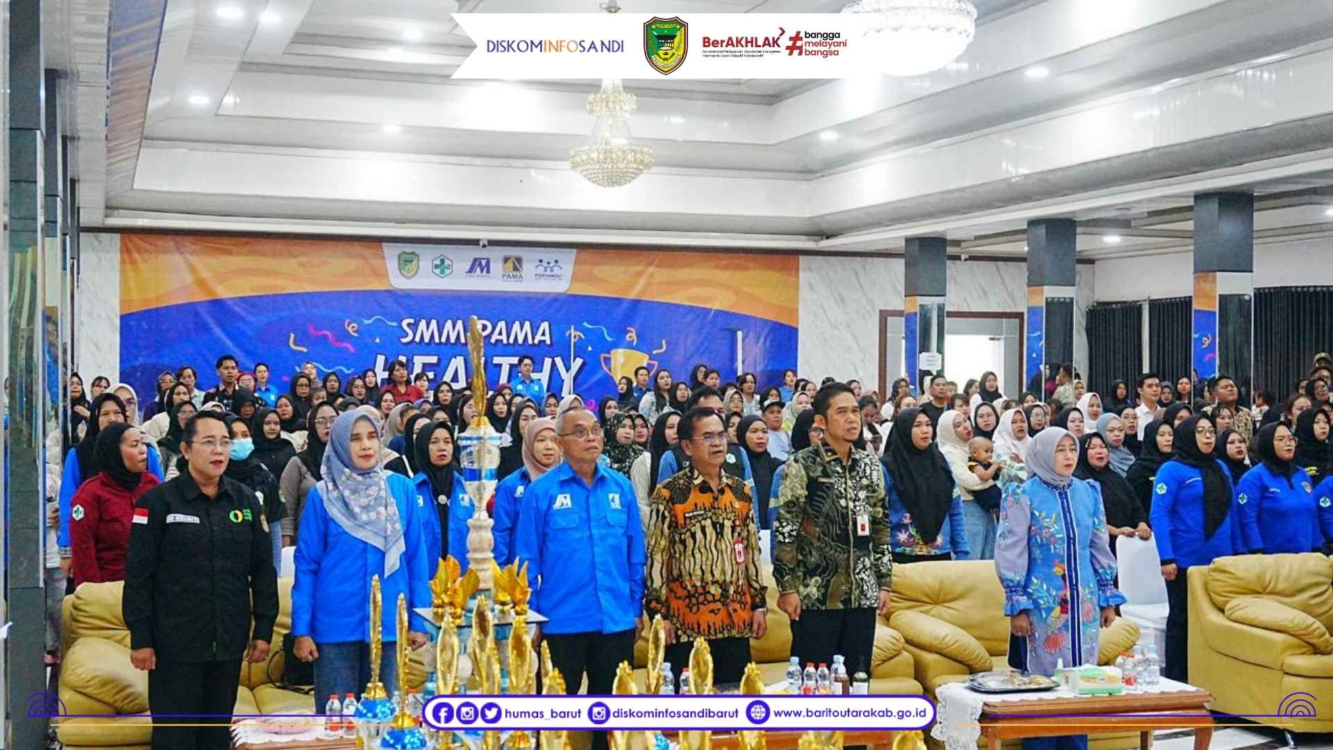 Ketua TP PKK Barito Utara Jadi Juri Lomba Inovasi Posyandu SMM PAMA Healthy Awards 2025