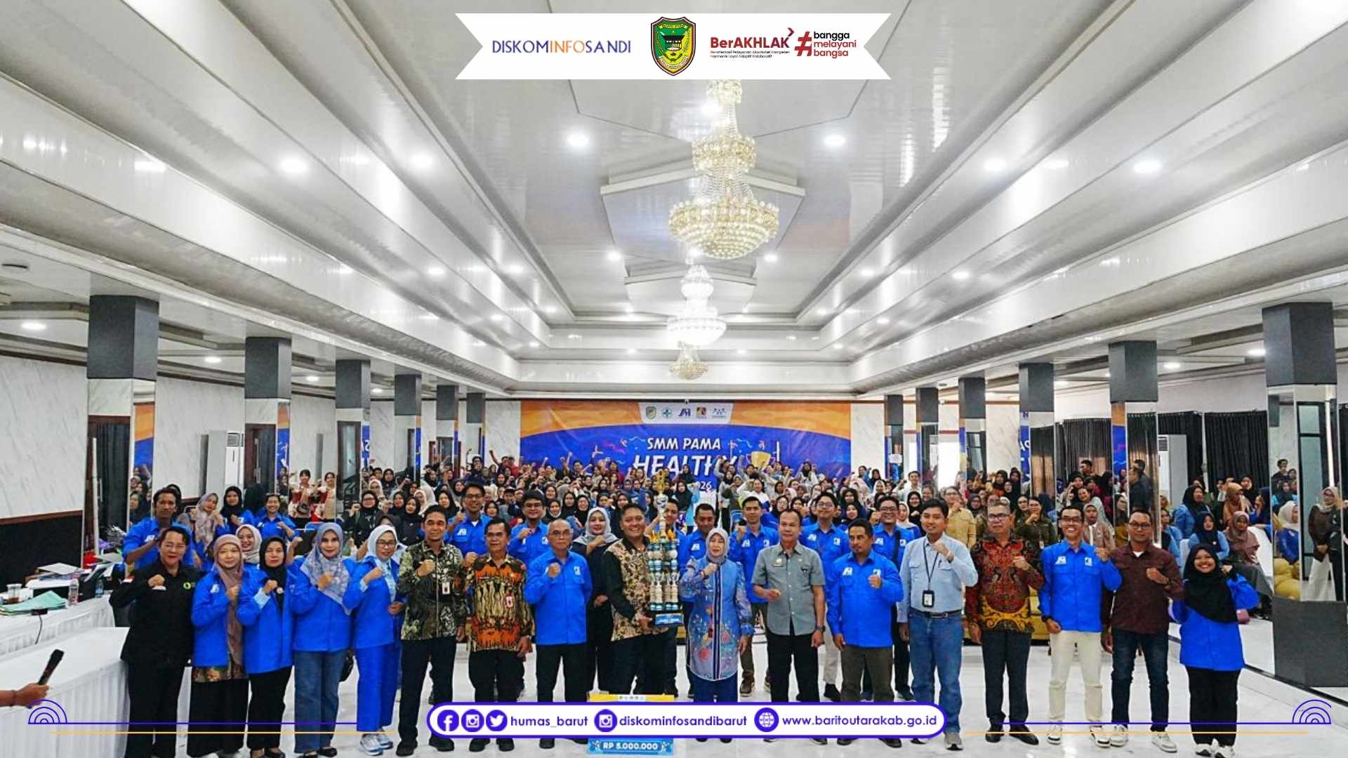 Ketua TP PKK Barito Utara Jadi Juri Lomba Inovasi Posyandu SMM PAMA Healthy Awards 2025