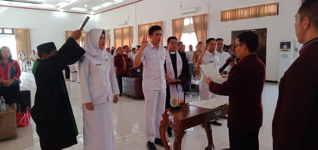 MUSDALUB dan Pengambilan Sumpah Janji Perawat se-Kabupaten Lamandau