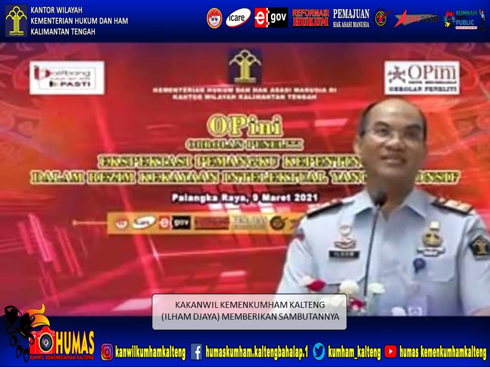 Rupbasan Ikuti Webinar Sosialisasi Ekspektasi Pemangku Kepentingan Dalam Rezim Kekayaan Intelektual yang Responsif