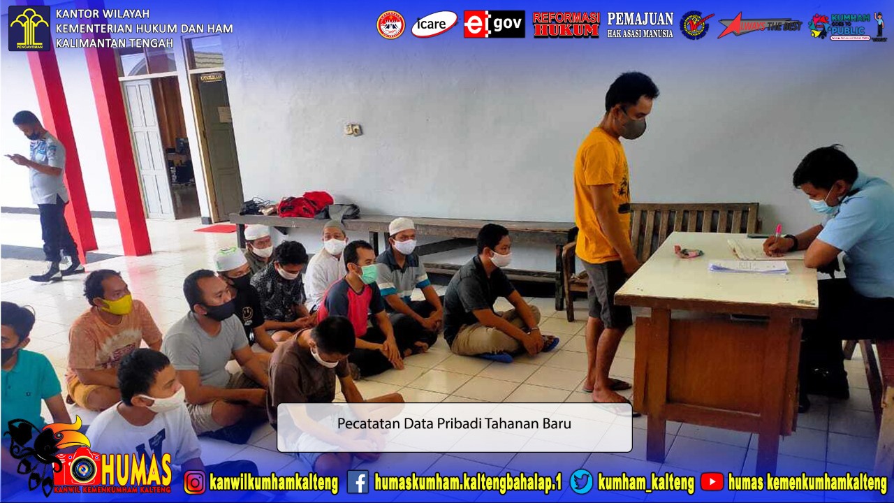 Rutan Kuala Kapuas Terima 15 Tahanan Baru dari Kejaksaan Negeri Kapuas