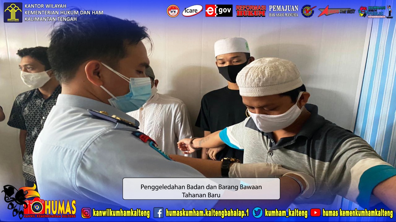 Rutan Kuala Kapuas Terima 15 Tahanan Baru dari Kejaksaan Negeri Kapuas