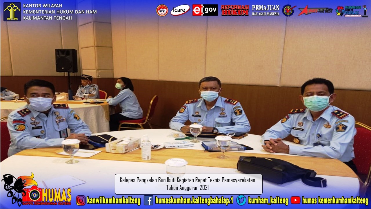Kalapas Pangkalan Bun Paparkan Sejumlah Permasalahan dalam Rakernis 