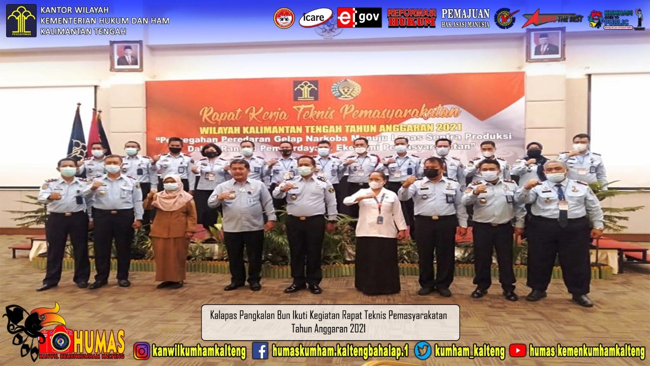 Kalapas Pangkalan Bun Paparkan Sejumlah Permasalahan dalam Rakernis 
