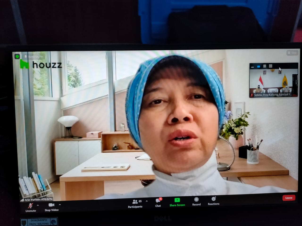 Asisten Bidang Perekonomian dan Pembangunan Setda Kalteng Hadiri Rapat Pengumpulan Bahan Masukan Penyusunan Rancangan PerMen ATR/BPN tentang Penyelenggaraan Pengadaan Tanah bagi Pembangunan untuk Kepentingan Umum