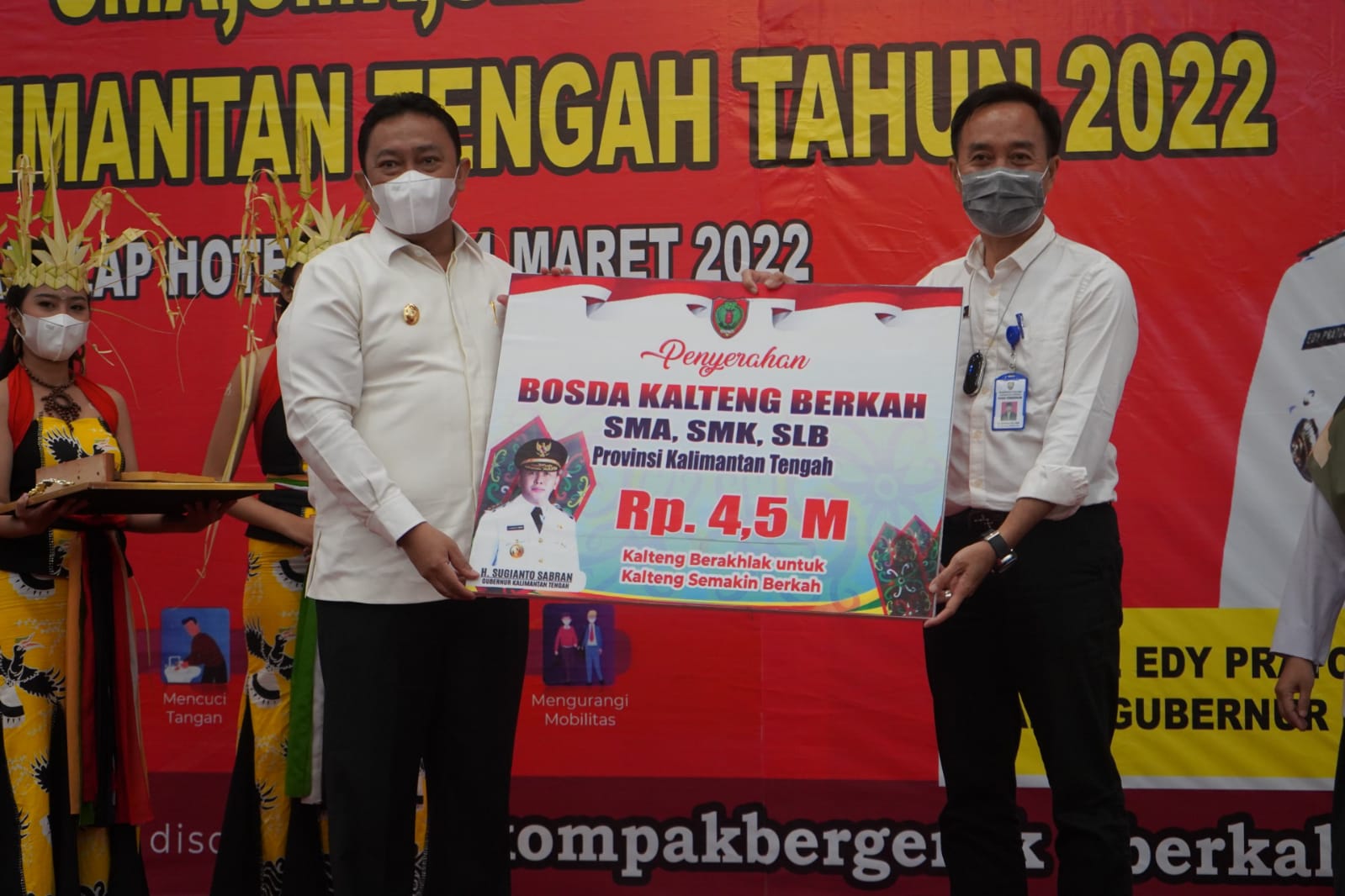 Wagub Edy : Pemprov menaruh perhatian besar terhadap dunia pendidikan di Kalteng