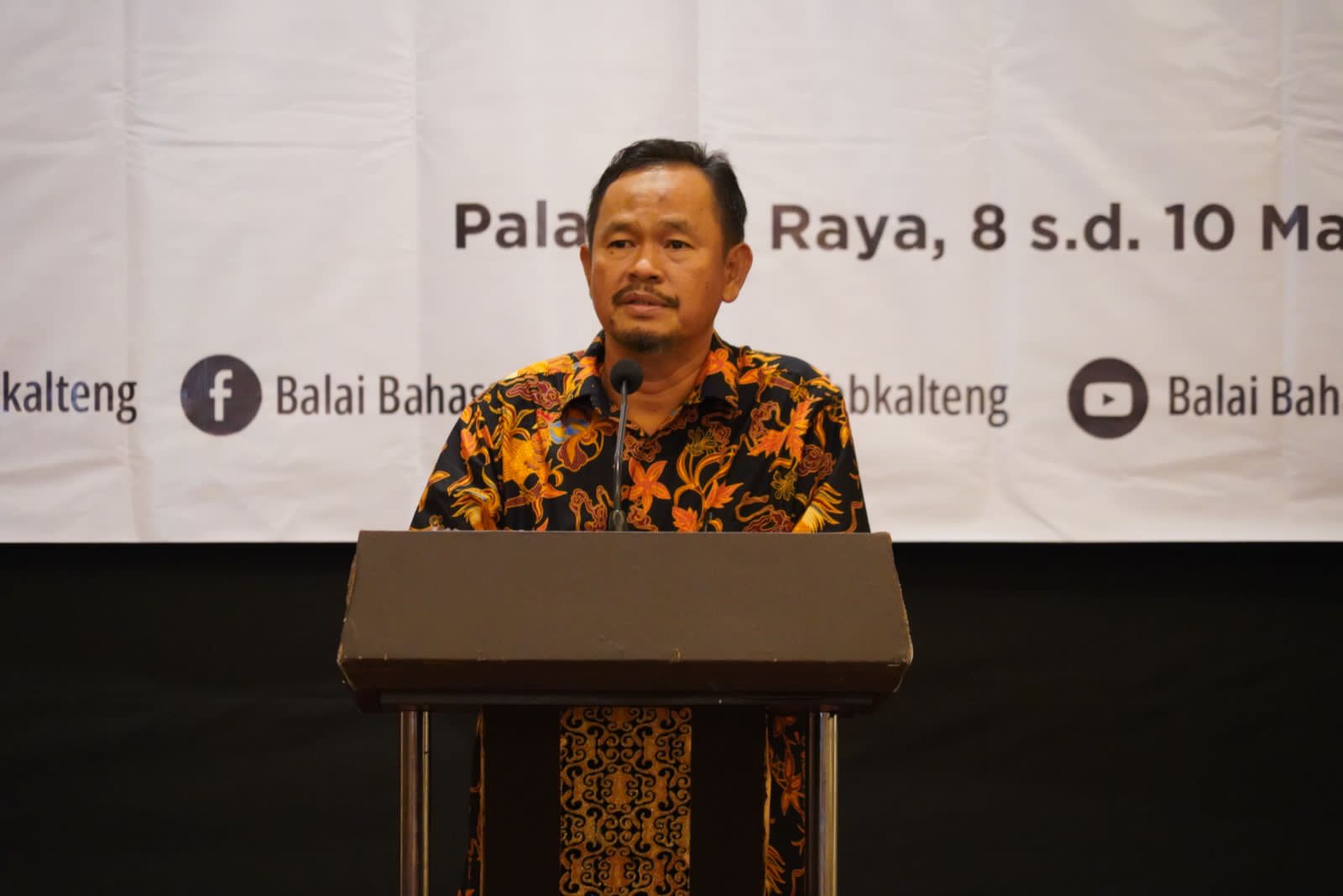 Sekda Prov. Kalteng Nuryakin, Pemprov Kalteng Senantiasa Mendukung Pelestarian Bahasa dan Sastra Daerah