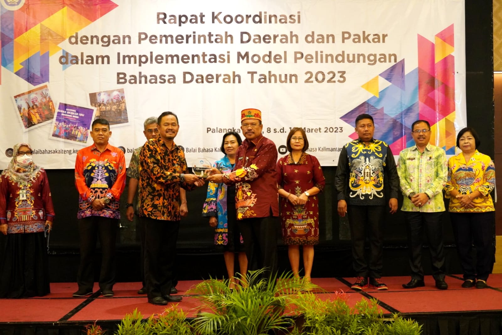 Sekda Prov. Kalteng Nuryakin, Pemprov Kalteng Senantiasa Mendukung Pelestarian Bahasa dan Sastra Daerah