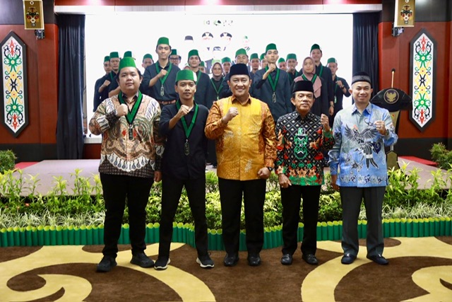 Wagub H. Edy Pratowo Ajak HMI Untuk Terus Bersinergi dengan Pemprov Kalteng