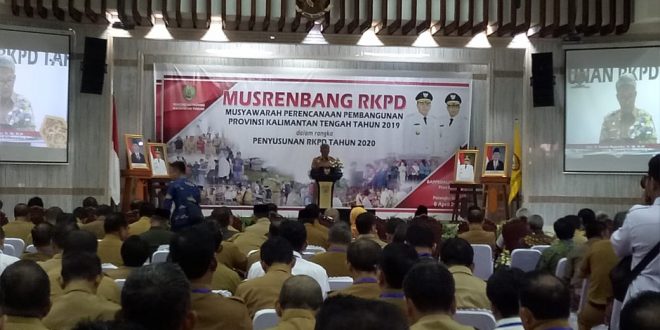 Penyusuan RKPD Provinsi Kalteng 2020 Melalui Musrenbang