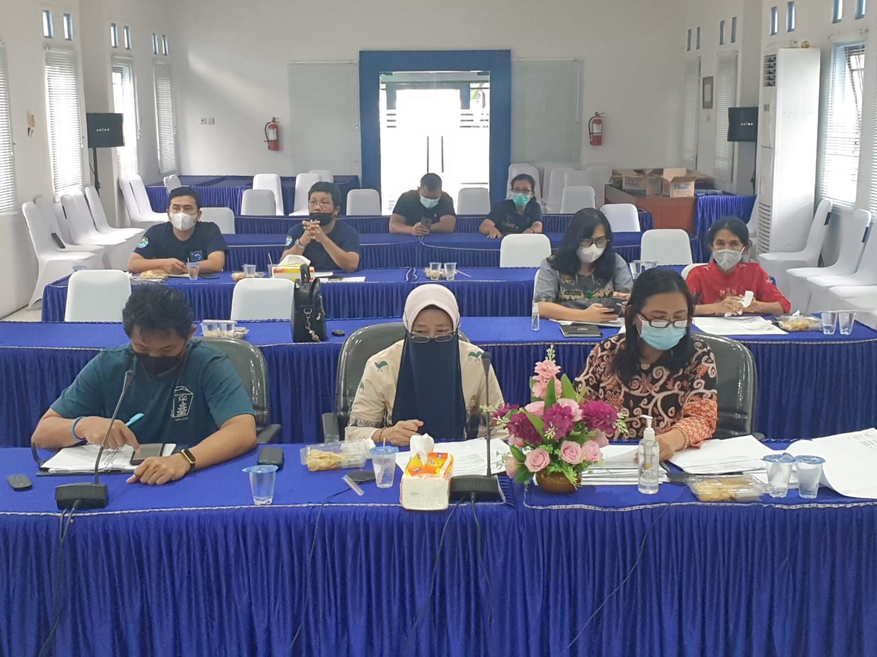 Dislutkan Prov. Kalteng Ikuti Desk Musrenbang Prov. Kalteng Tahun 2021
