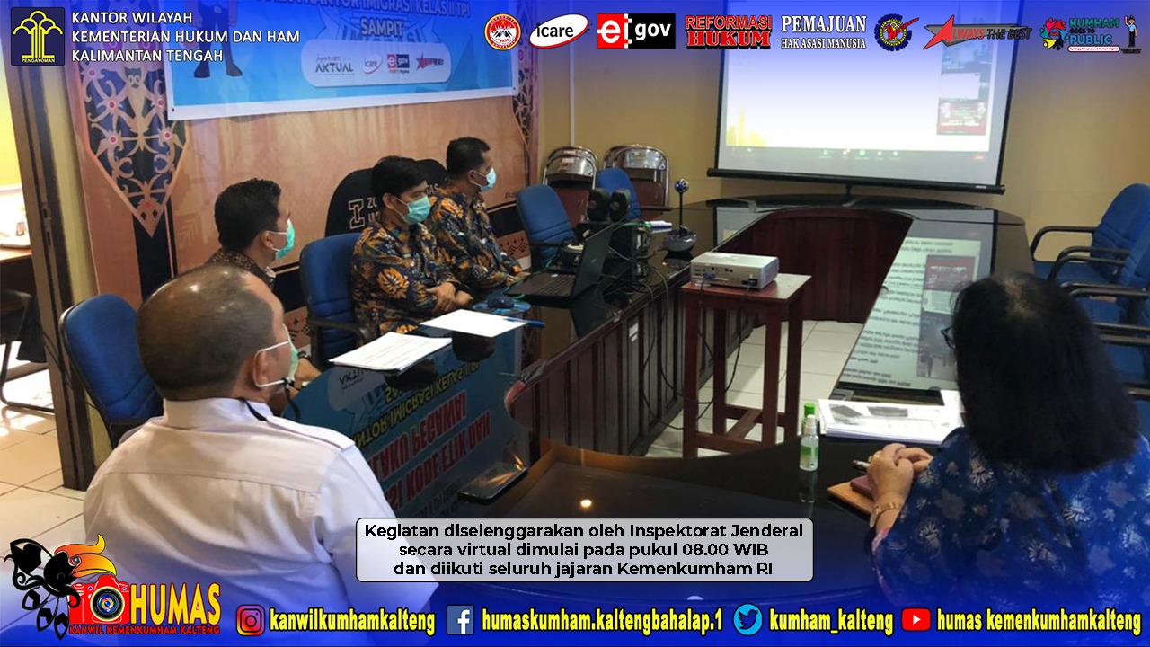 Tim ZI Karsa Ikuti Evaluasi Pembangunan Zona Integritas Menuju WBK dan WBBM Tahun 2021