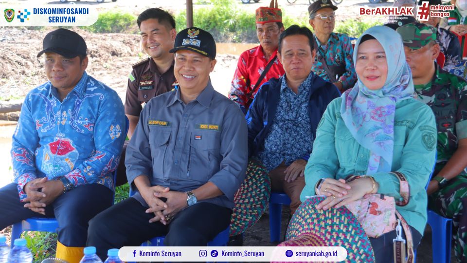 Dukung Sektor Pertanian, Seruyan Lakukan Percepatan Tanam Nasional di Halimaung Jaya