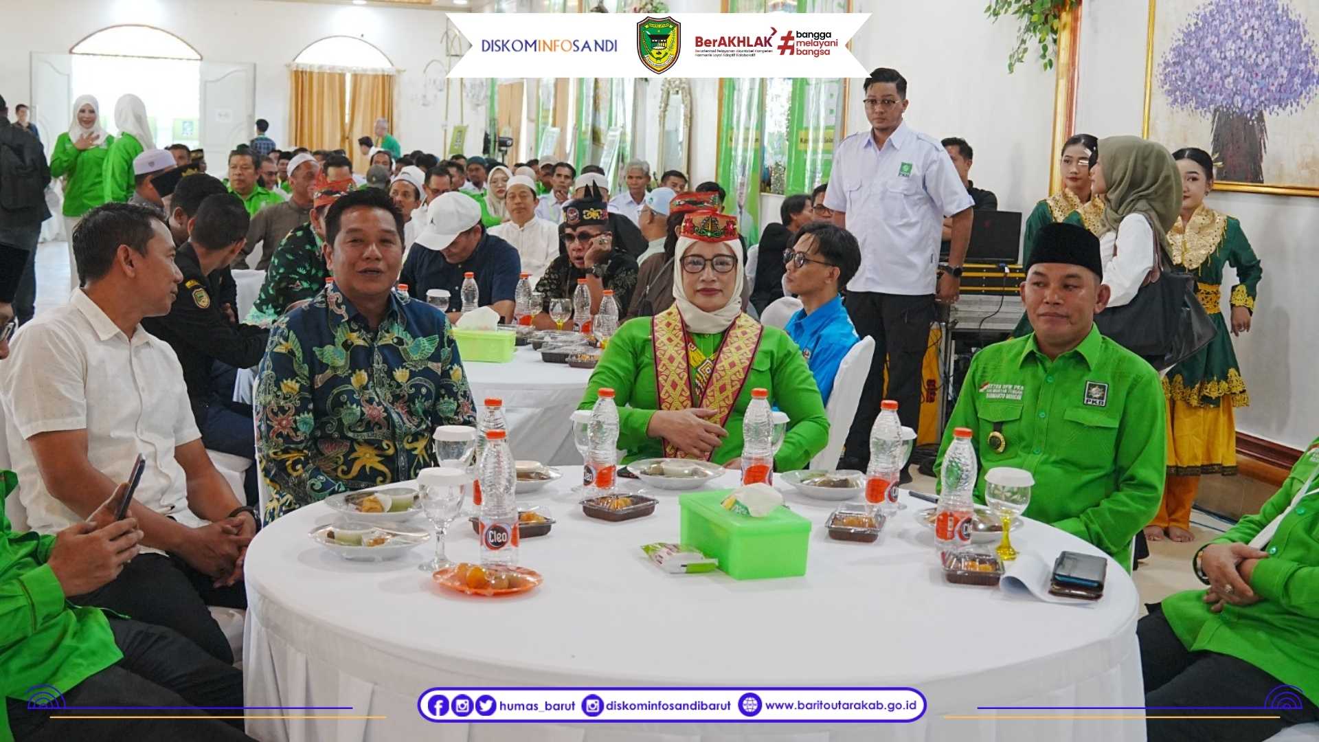 Pemkab Barito Utara Hadiri Pembukaan MUSCAB PKB Zona 1