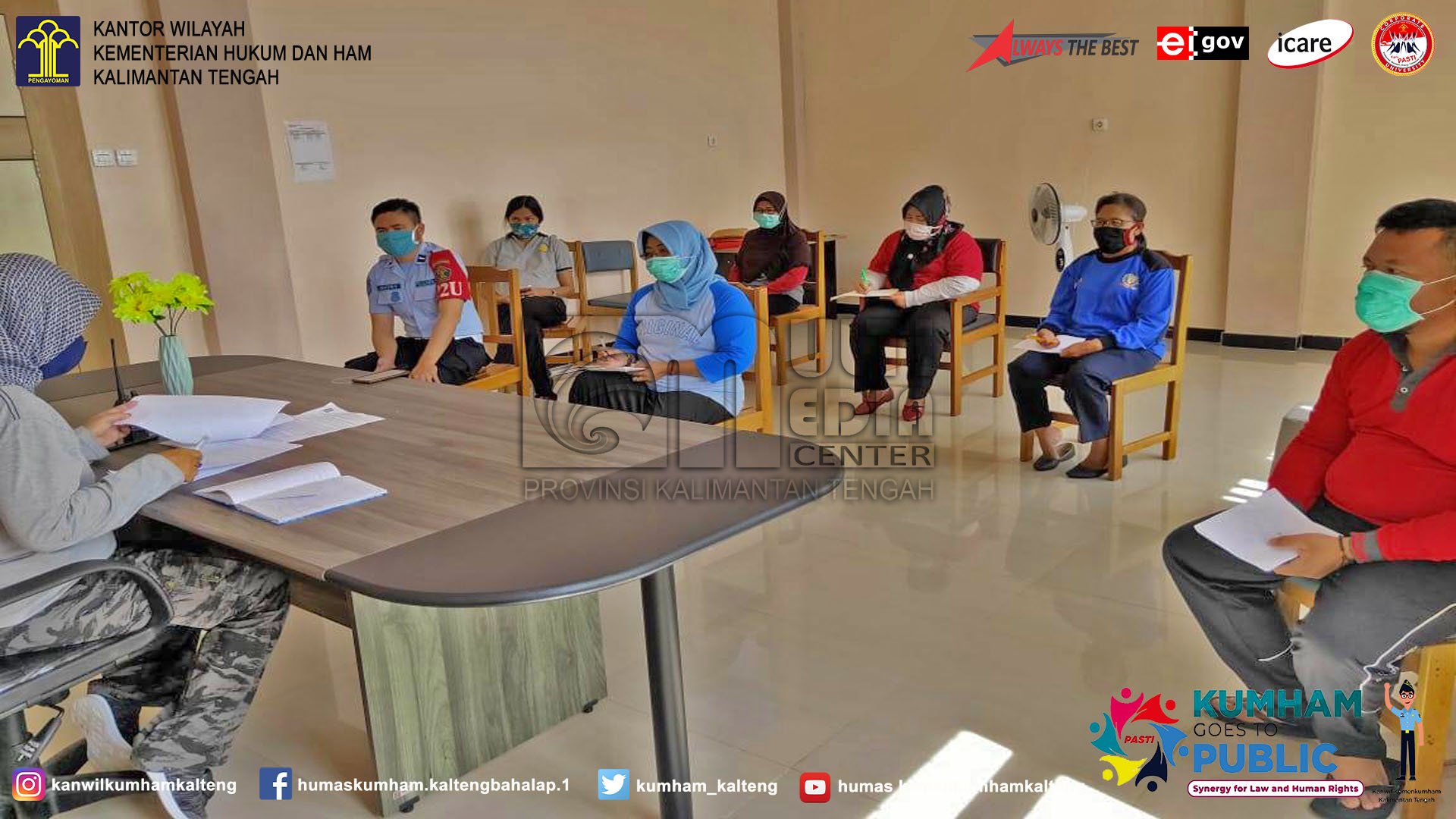 Lapas Perempuan Palangka Raya Lakukan Rapat Tim Yankomas