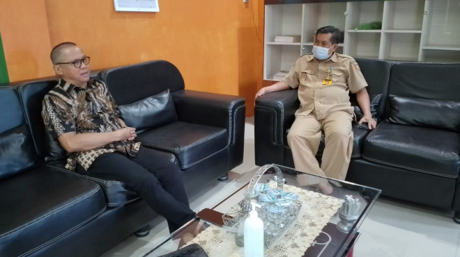 Tinjau Kesiapan Konversi BBM ke BBG, Anggota DPR RI Kunjungi Diskan Kobar