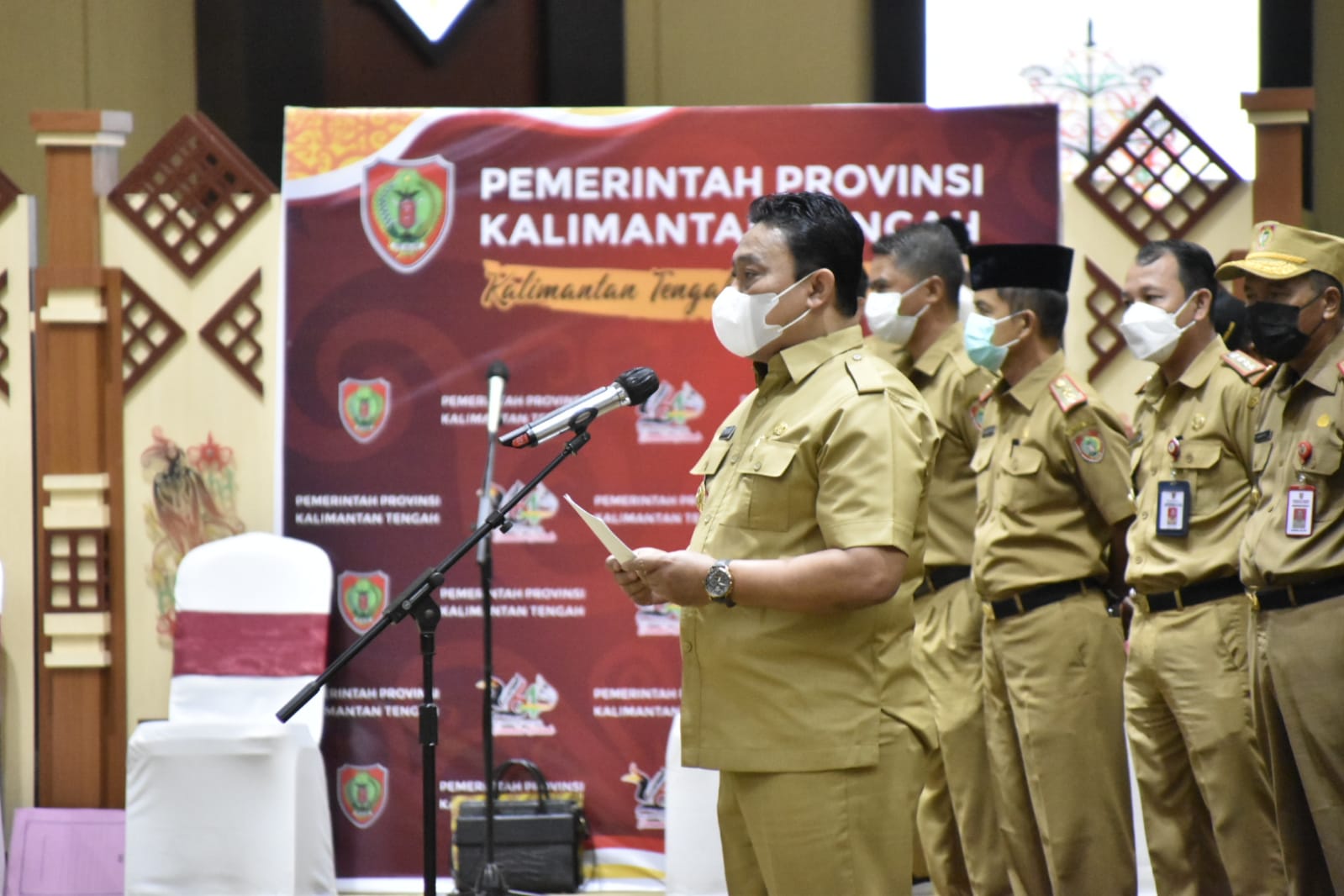 Wagub Edy Pratowo Pimpin Apel Besar dan Halal Bi Halal 1 Syawal 1443 H lingkup Pemprov Kalteng Tahun 2022