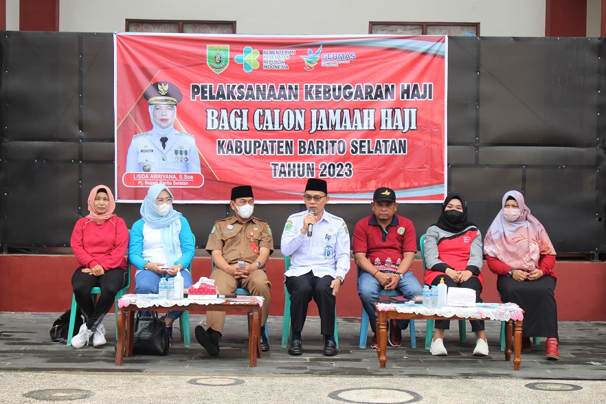 Sebanyak 134 Calon Jamaah Haji Ikuti Pemeriksaan Kebugaran 