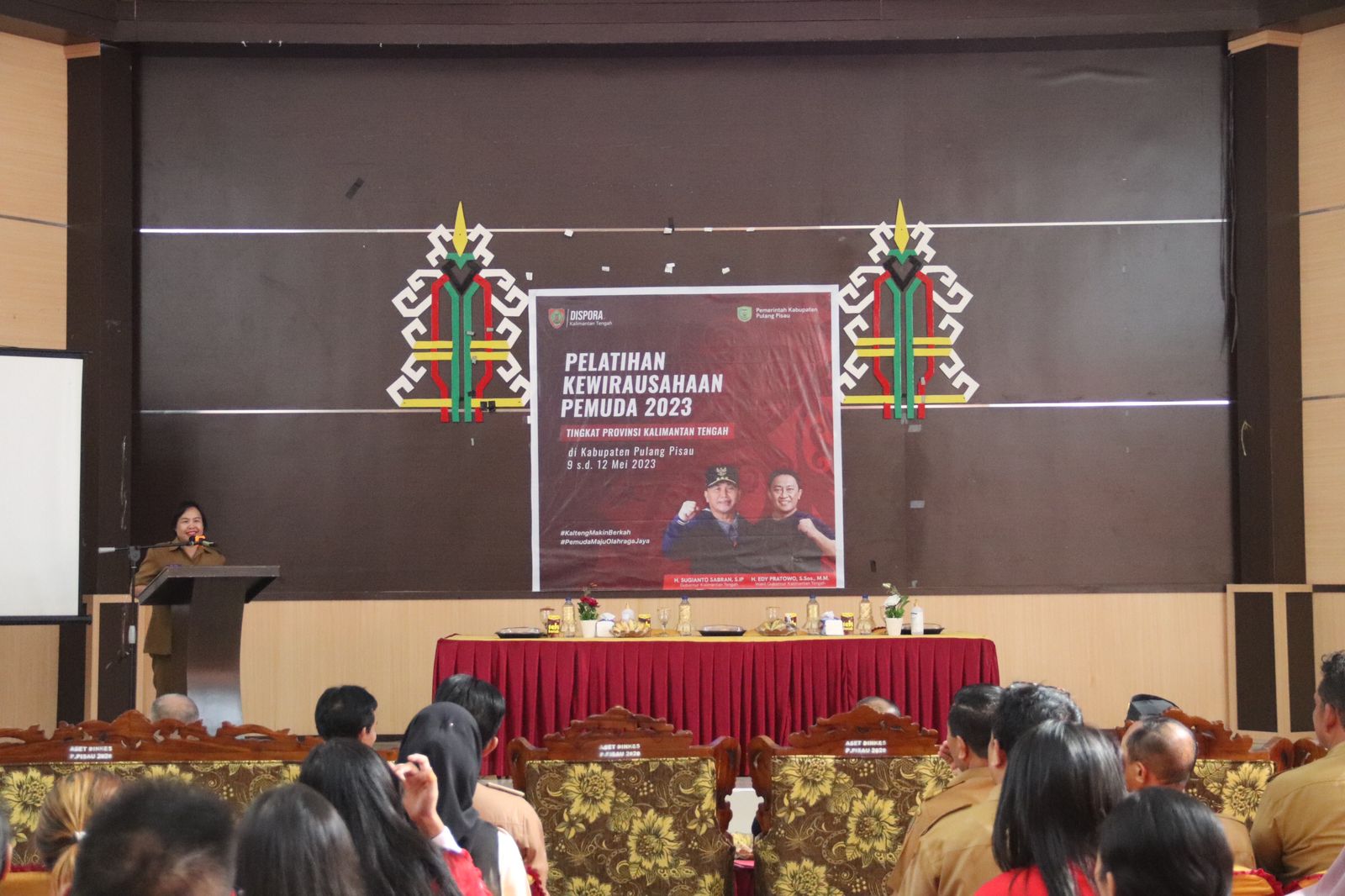 Gandeng Dispora Provinsi Kalteng, Dispora Kabupaten Pulang Pisau Gelar Pelatihan Kewirausahaan Pemuda Tahun 2023 