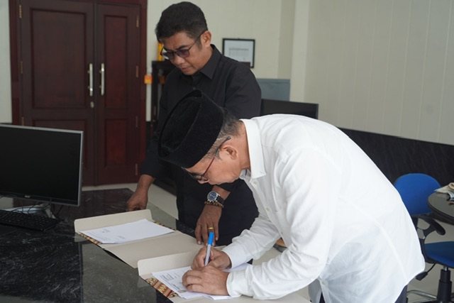 Serah Terima Jabatan Kepala Dinas Pemuda dan Olahraga Provinsi Kalimantan Tengah