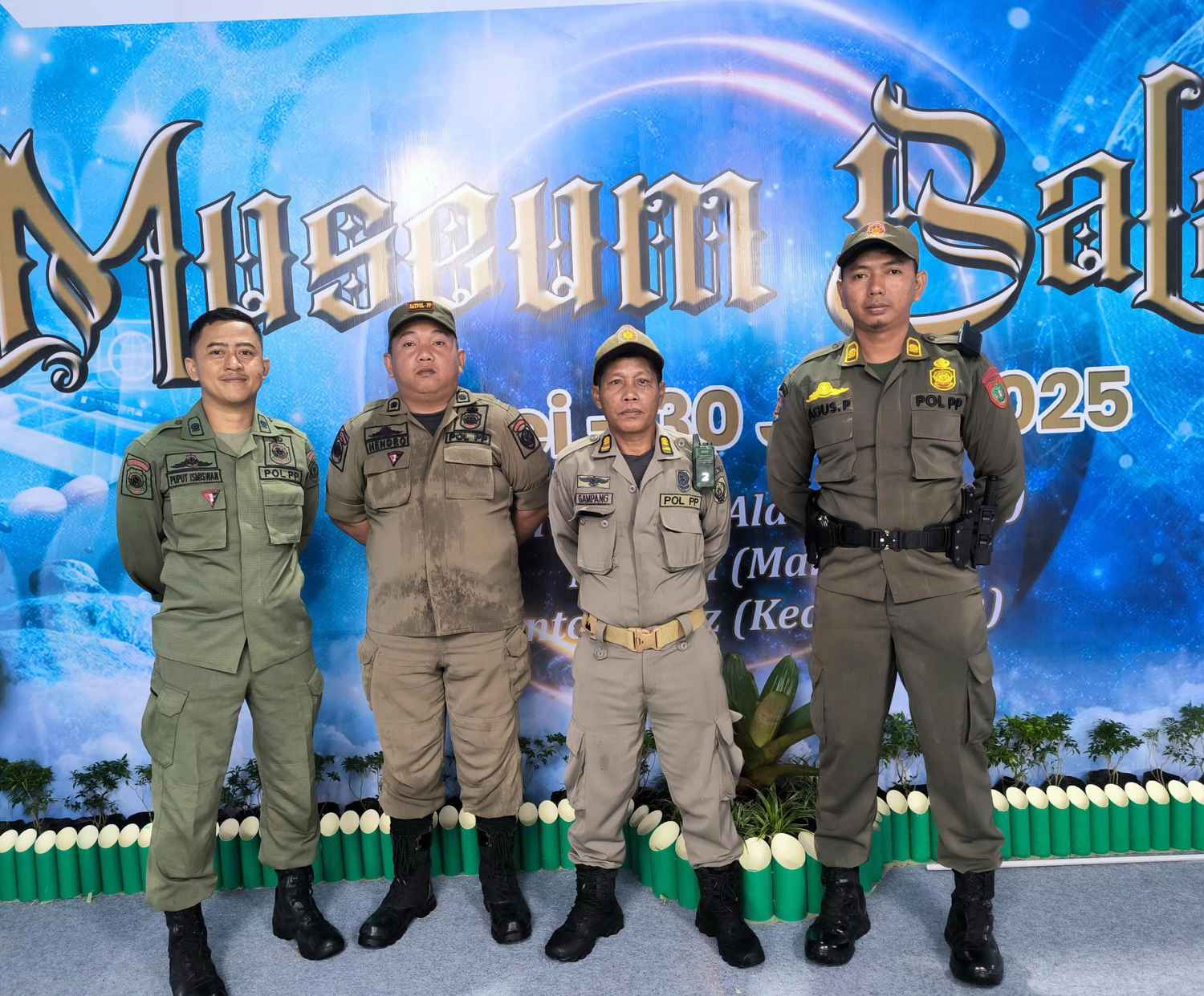 Satpol PP Kalteng Amankan Pameran Internasional UMI dan Festival Betang Juara di Museum Balanga